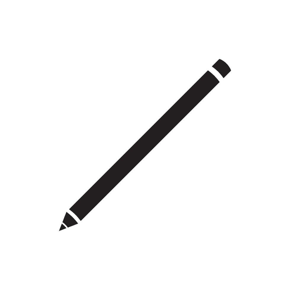 pencil icon vector