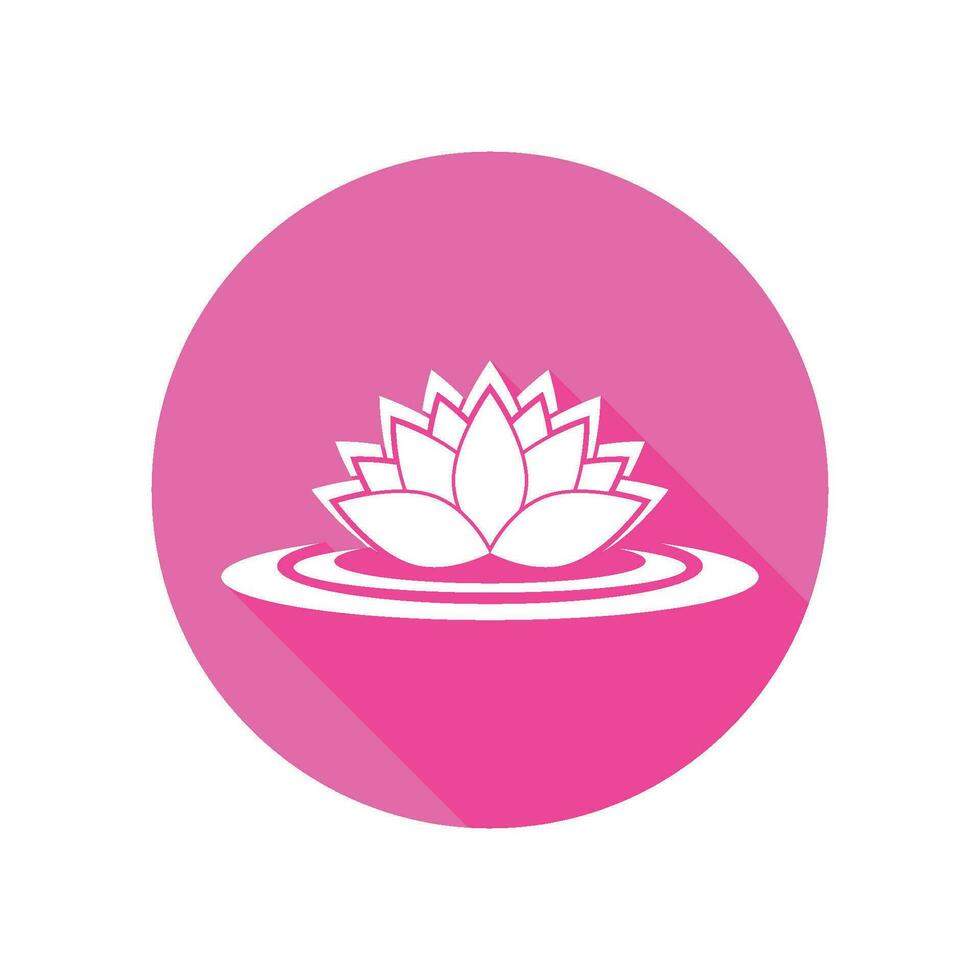 lotus icon vector