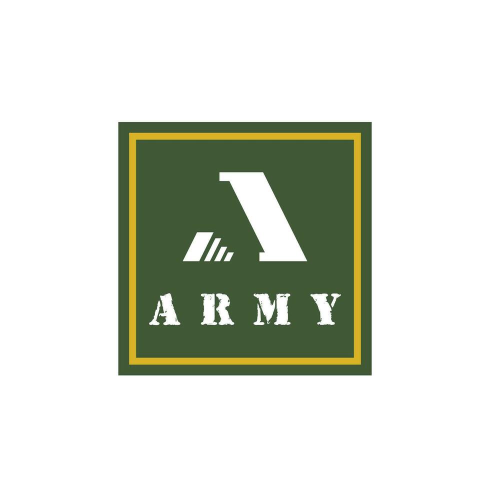 Army logo vector military template symbol design