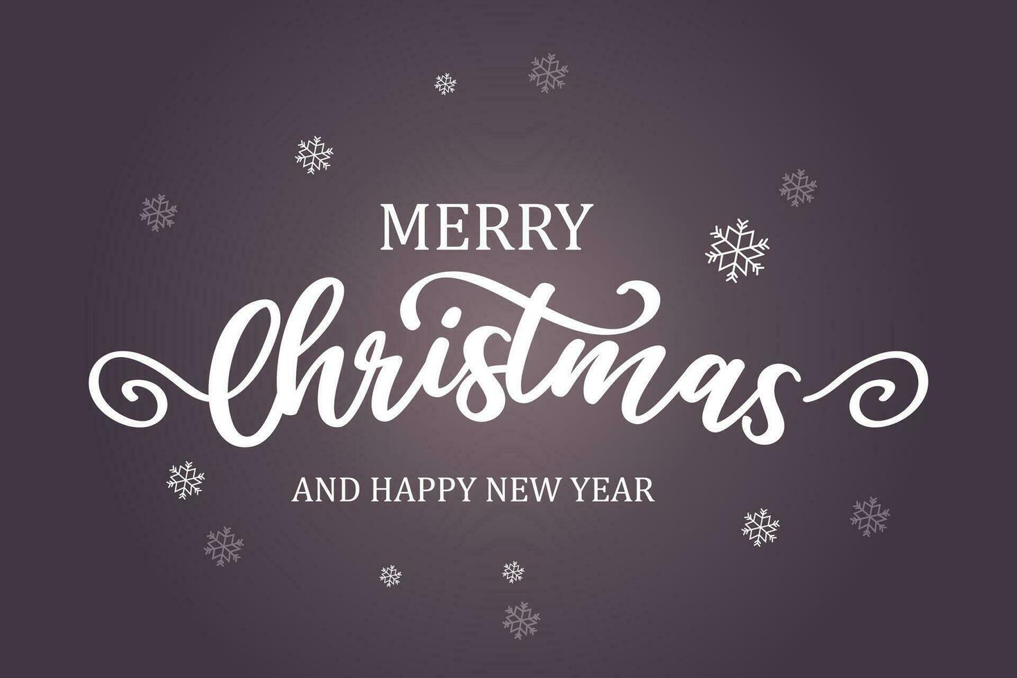 Free Vector Merry Christmas Template