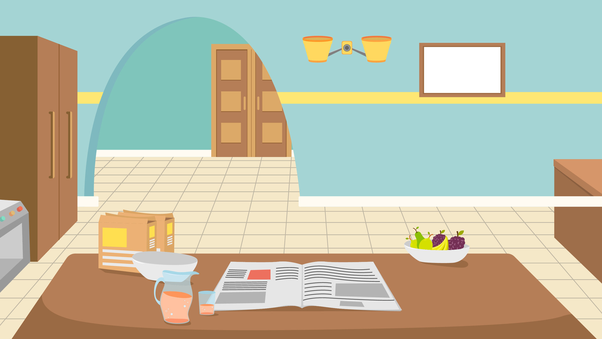 Dining Table Vector Illustration Dining Room 35645213 Vector Art At Dining Table Vector Illustration Dining Room 35645213 Vector Art At