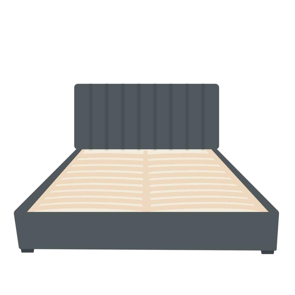 moderno cama diseño para dormitorio vector
