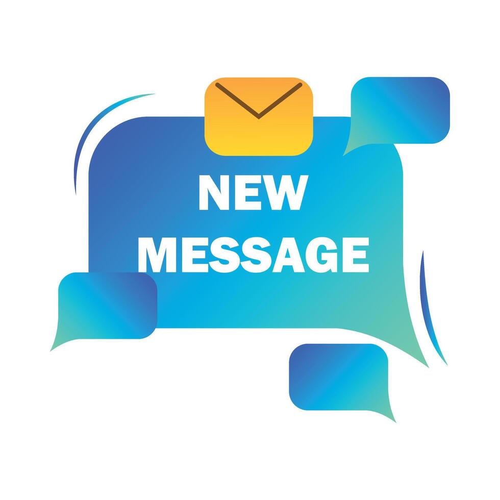 new message icon vector picture