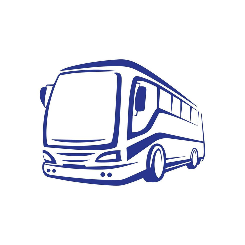 Buss icon vector image