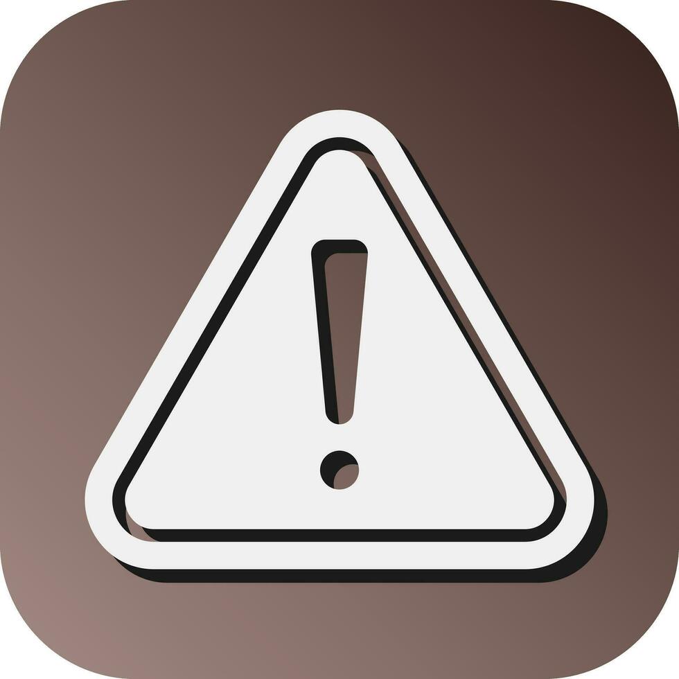 Error Vector Glyph Gradient Background Icon For Personal And Commercial Use.