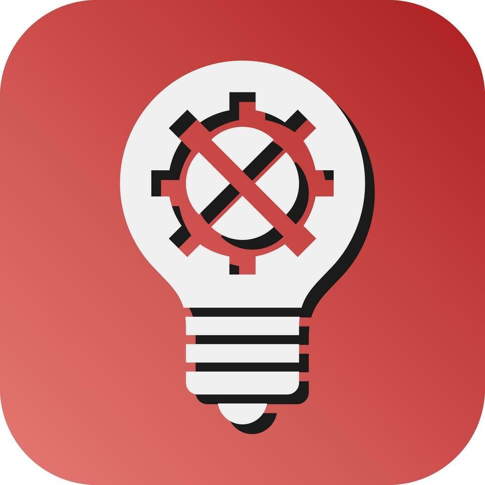 Strategy Vector Glyph Gradient Background Icon For Personal And Commercial Use.