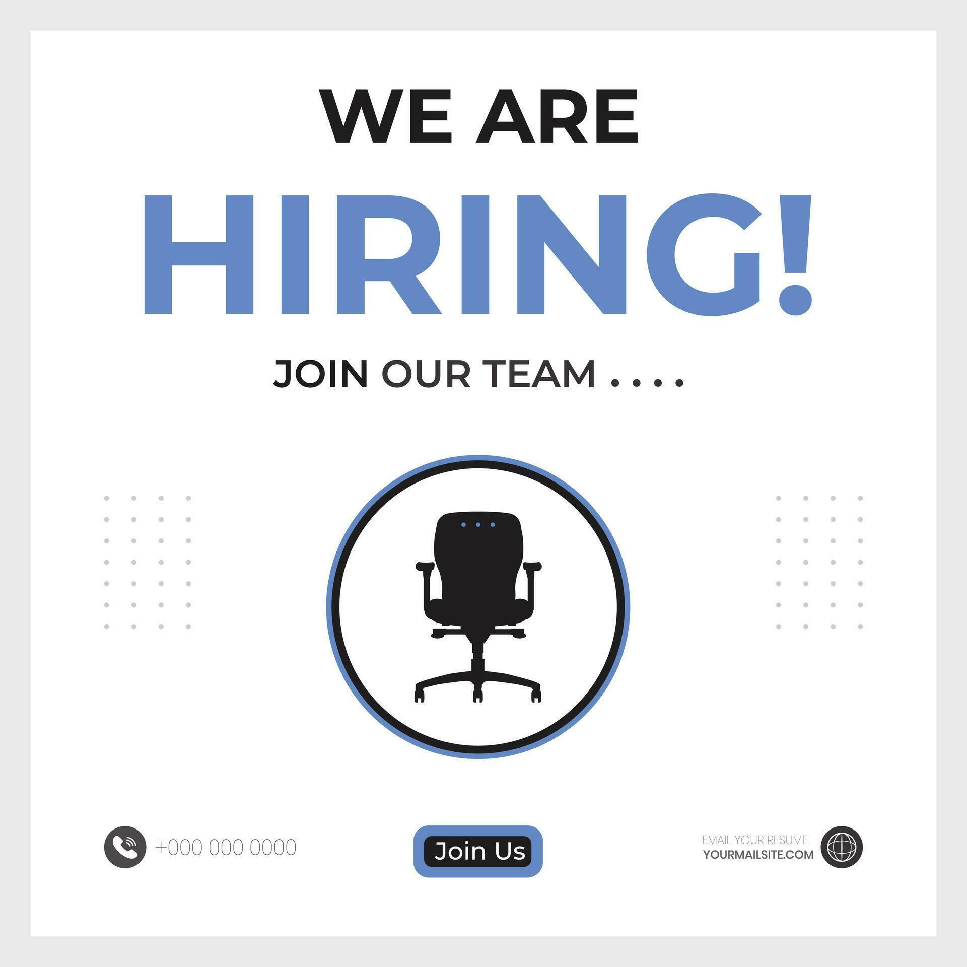 We are Hiring Join Our Team, Unlock Your Potential with Us, Career 