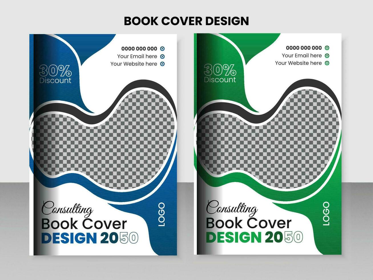 Consulting, marketing and multipurpose geometric business brochure or Book cover. vector