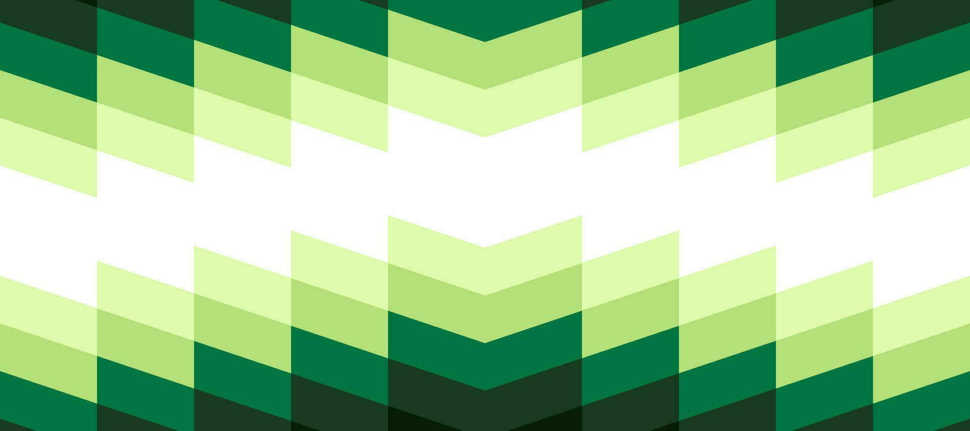 abstract colorful background with green chevron vector