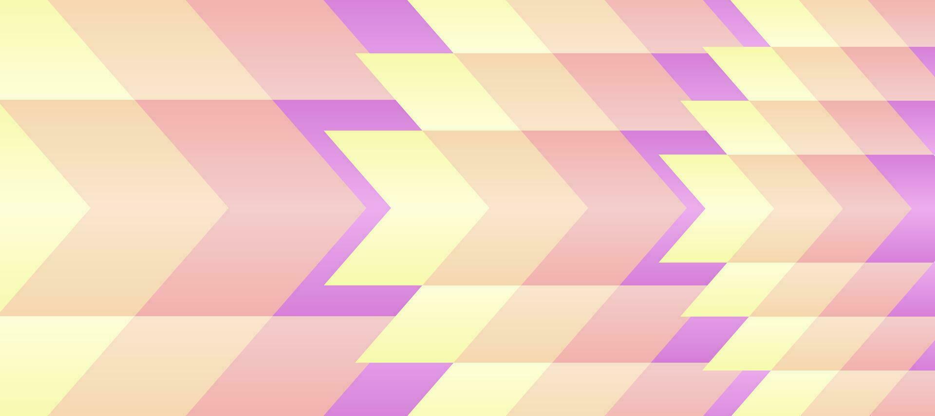 abstract bright gradient rainbow retro mosaic banner background vector