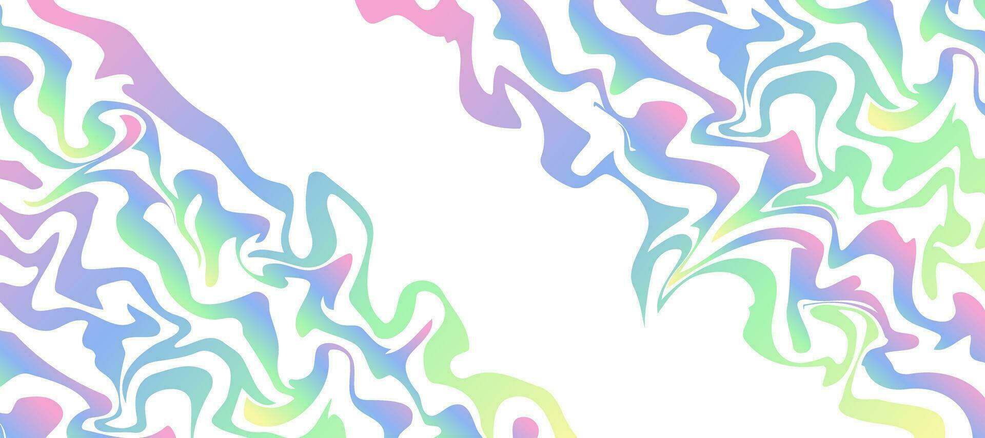 abstract diagonal waves rainbow pattern background vector