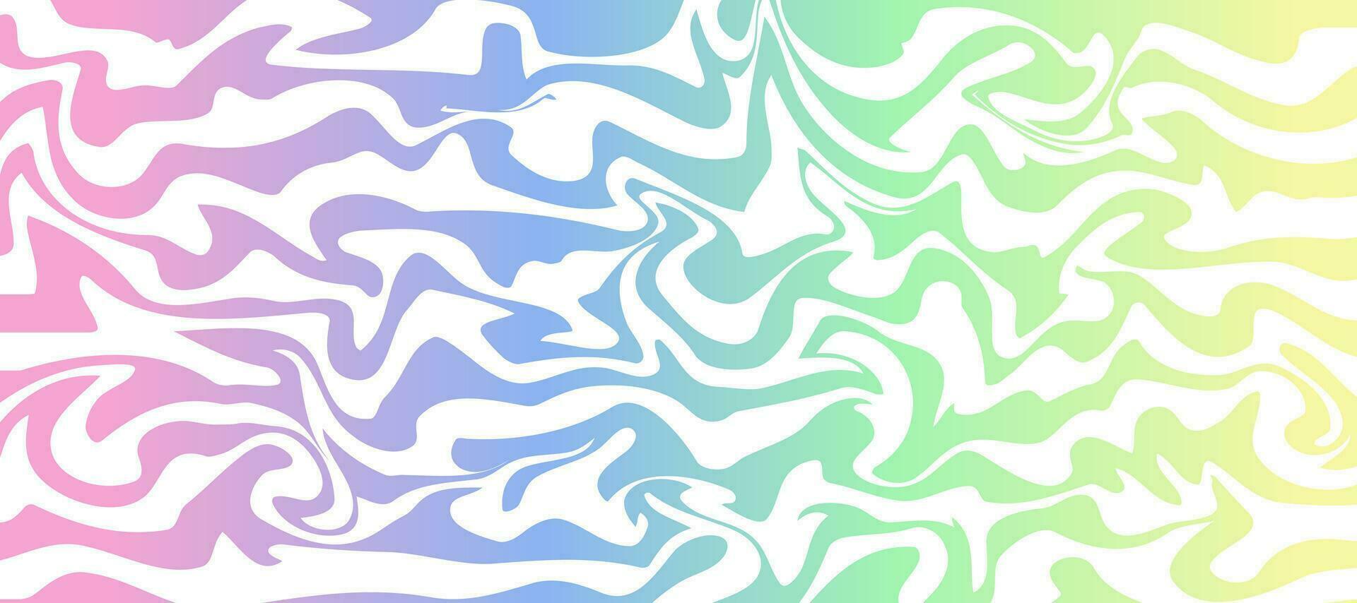 abstract linear wavy bright colorful gradient background vector