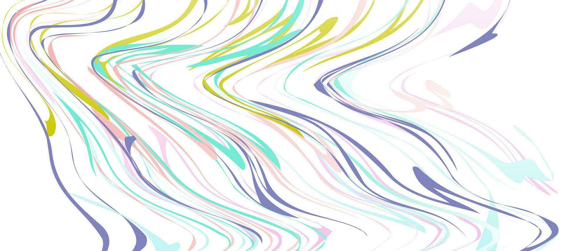 lines artistic  liquid Abstract pattern colorful background vector