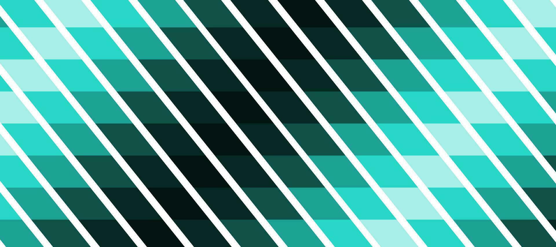 abstract futuristic diagonal green mosaic polygon background vector