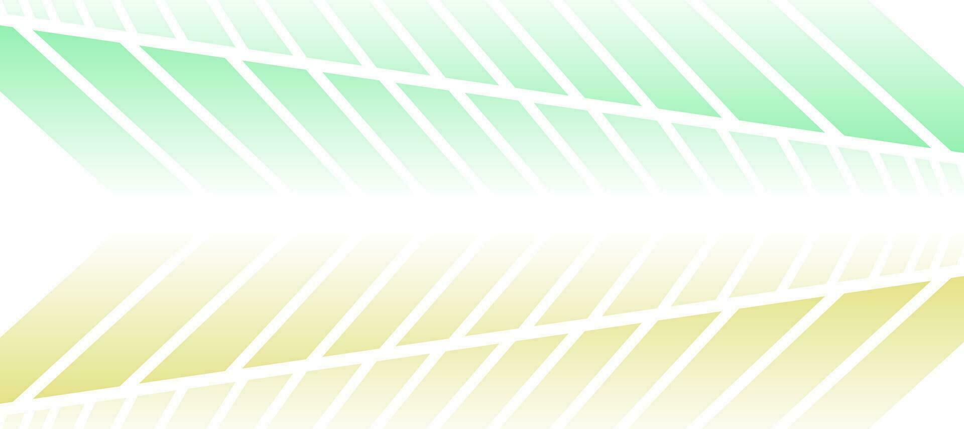 Speed stripes green yellow gradient abstract sport background vector