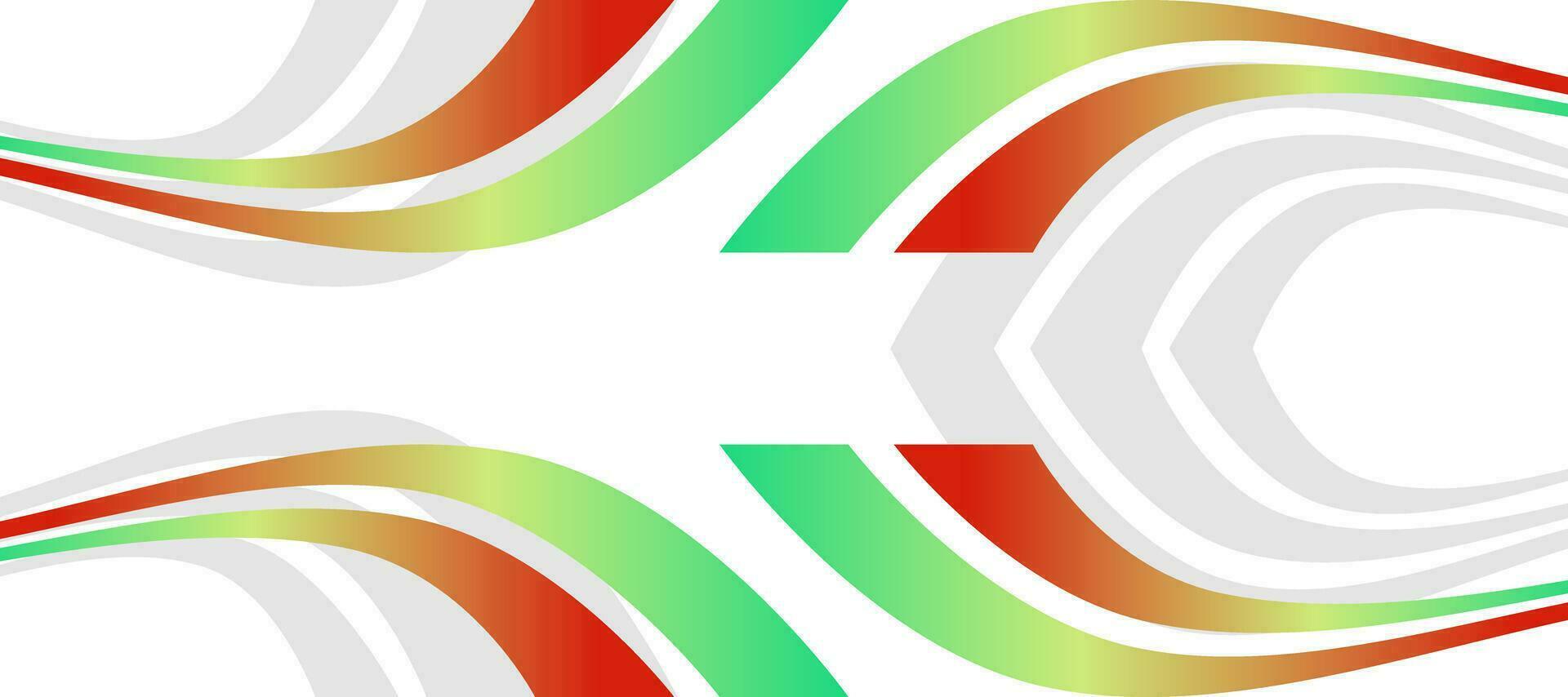 abstract spiral green red gradient sport background vector