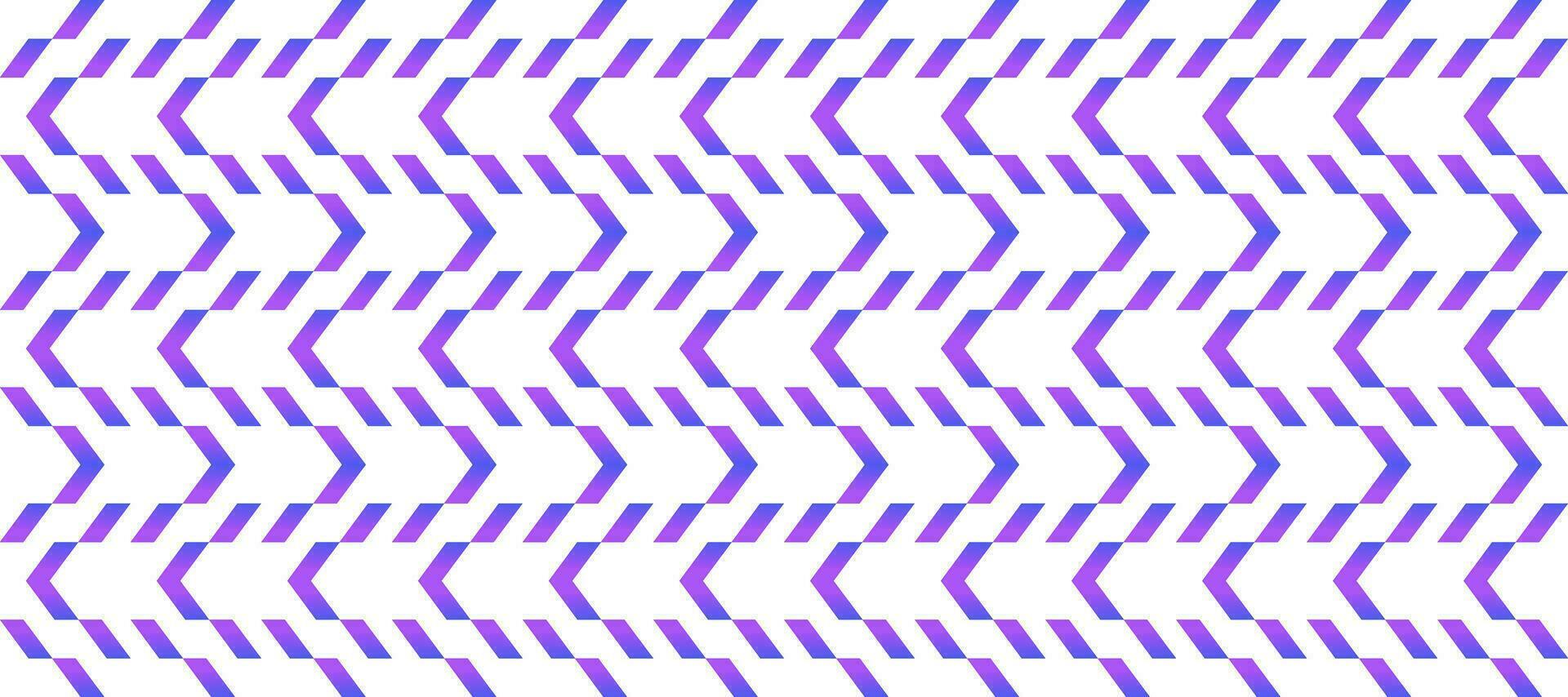 Abstract chevron arrow purple gradient stripe design background vector