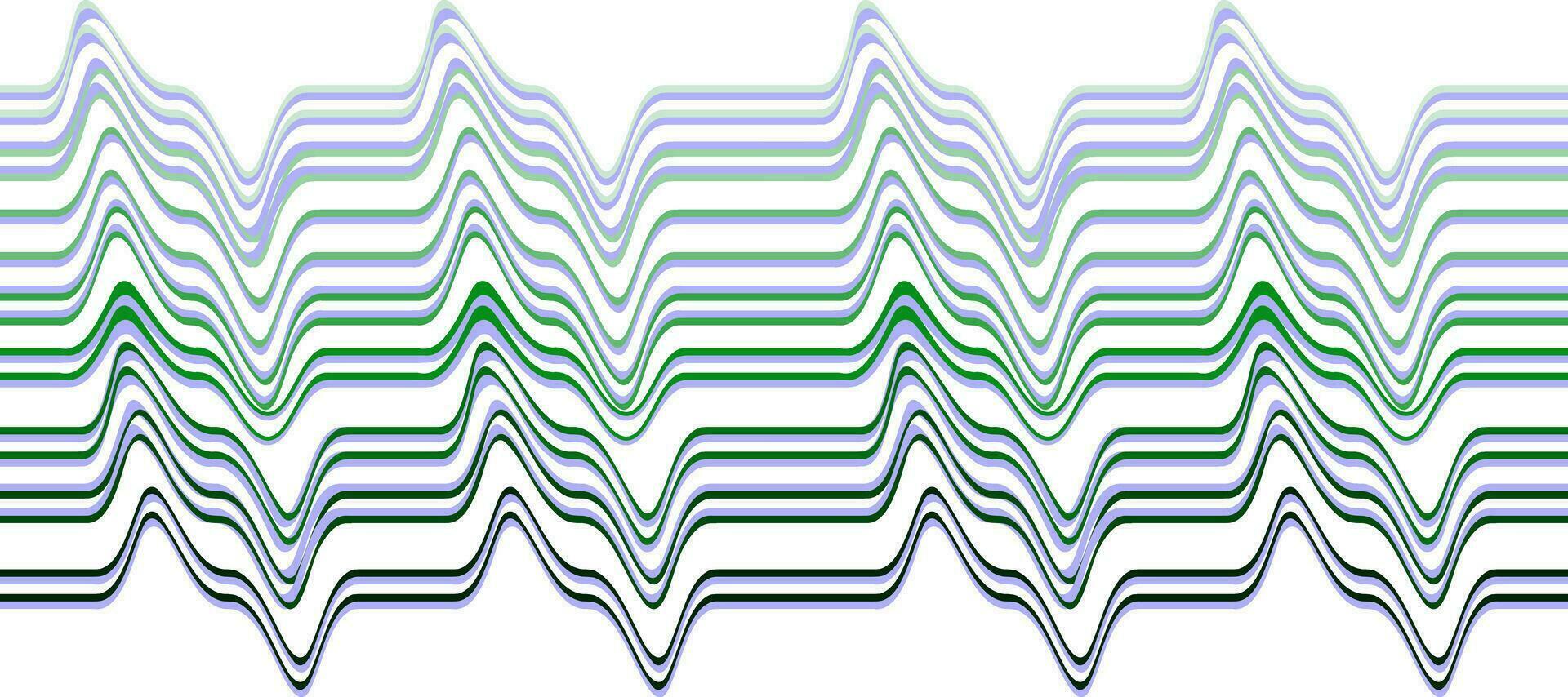abstract soundwave pulse striped lines background vector