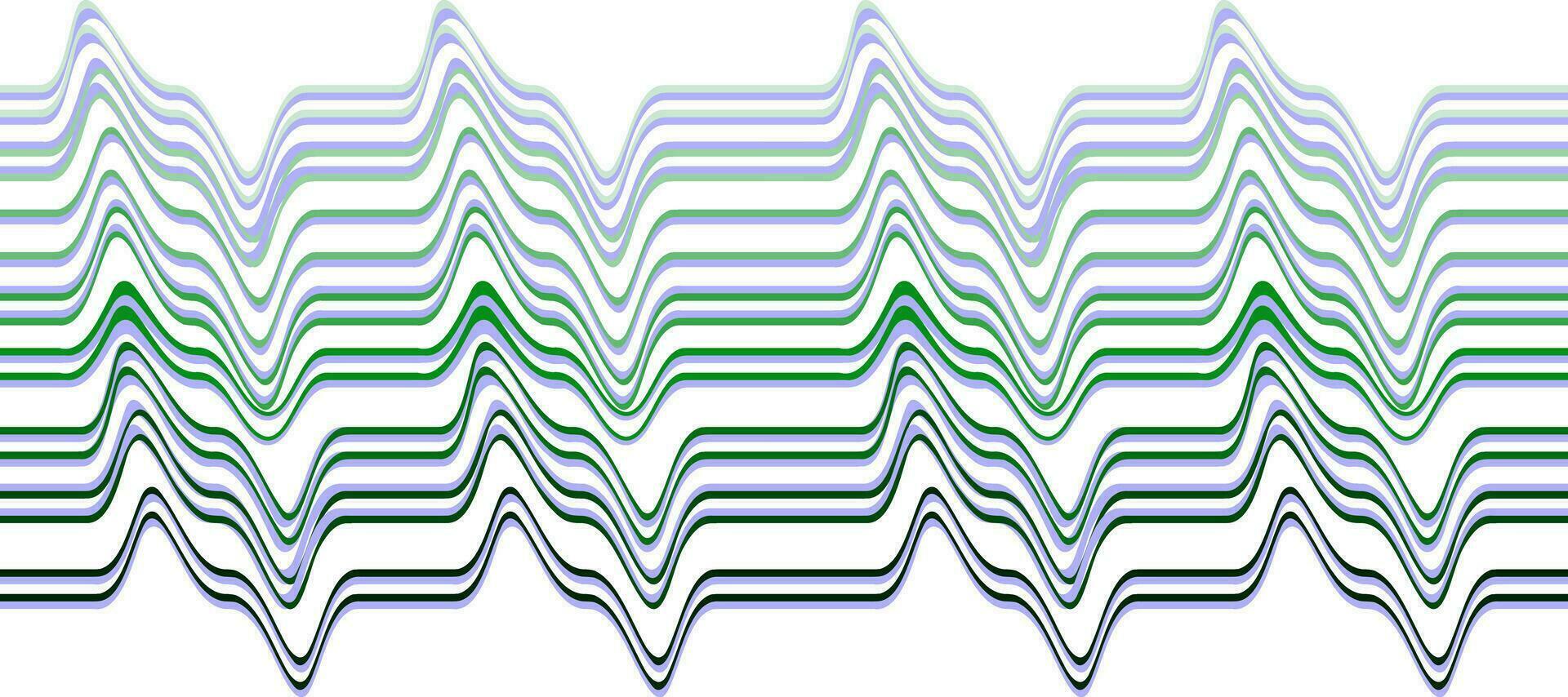 abstract soundwave pulse striped lines background vector