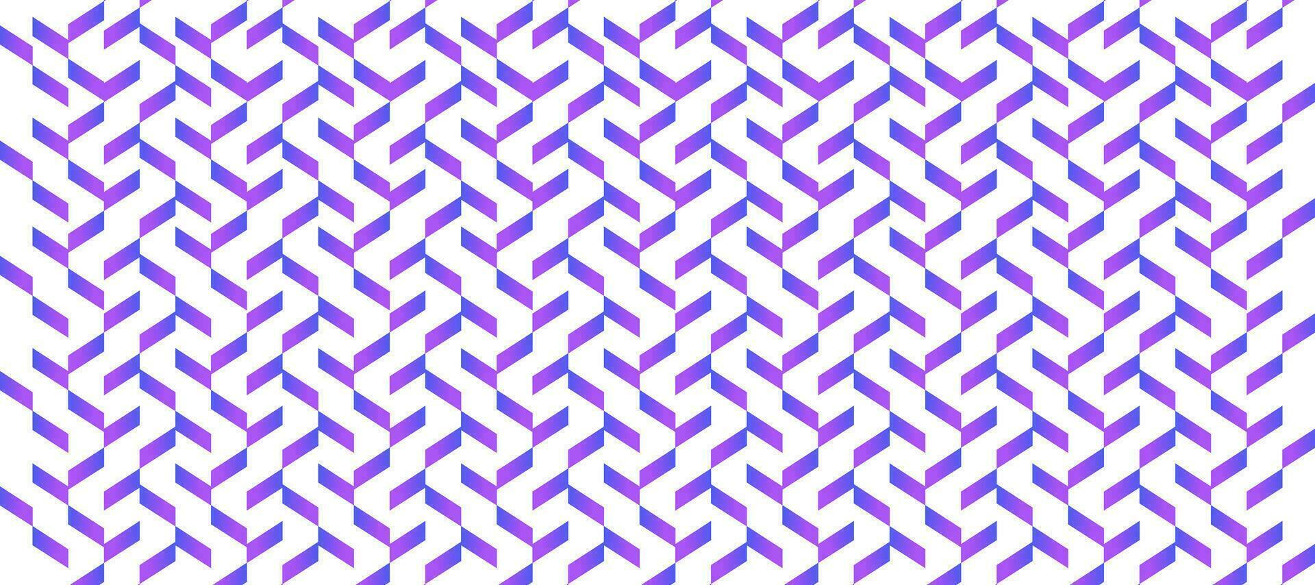 Abstract violet gradient geometric stripe design background vector