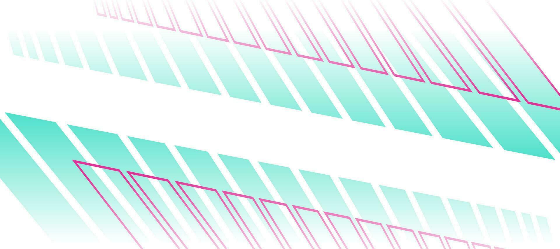 Speed stripes green line gradient abstract sport background vector