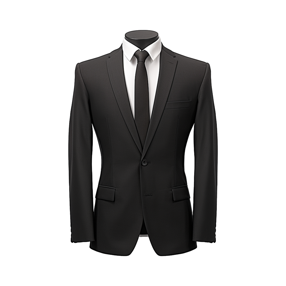 ai generado hombre Moda formal vestir aislado en transparente antecedentes png