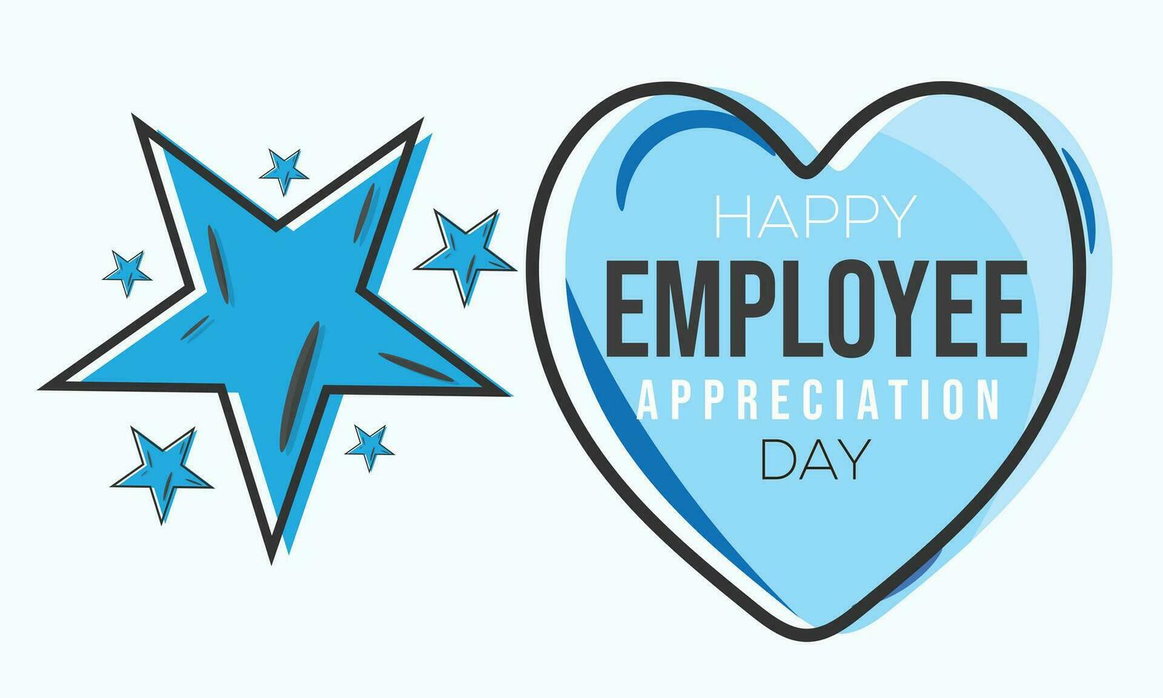 National Employee Appreciation Day. background, banner, card, poster, template. Vector illustration.