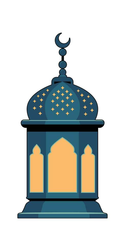 Ramadan Lantern hand-drawn Vector Illustration