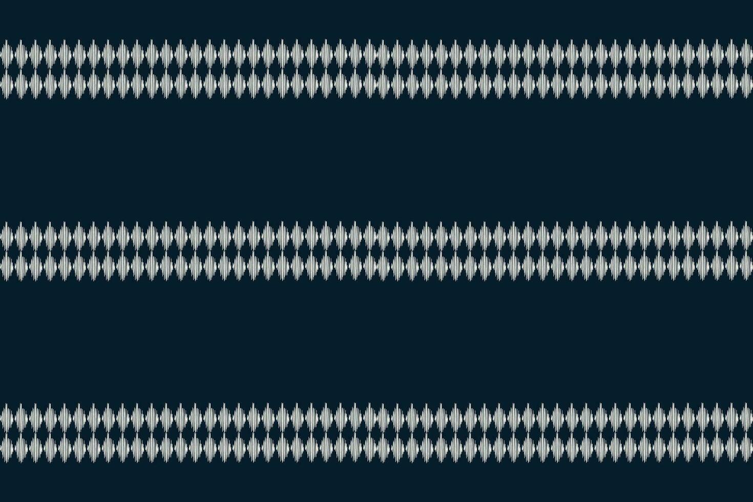 Ethnic Ikat fabric pattern geometric style.African Ikat embroidery Ethnic oriental pattern blue background. Abstract,vector,illustration.Texture,clothing,frame,decoration,motif. vector