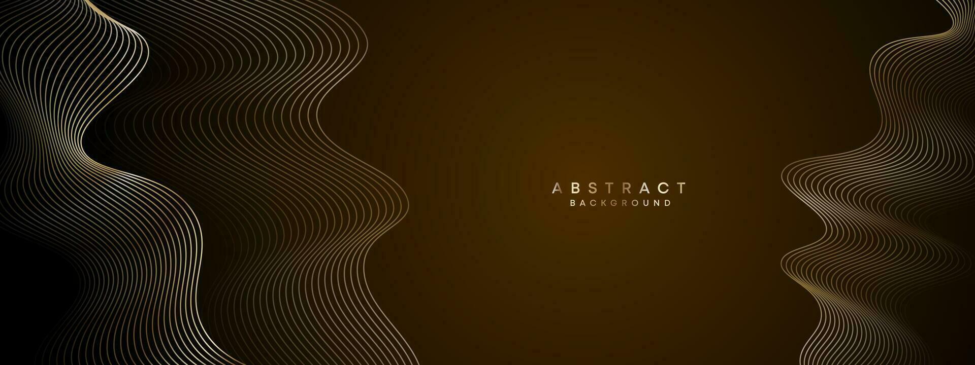 Abstract Waving Line Particle Technology Background. glowing wave lines background. Modern gradient with glowing circles lines decoration. for brochure, cover, poster, banner, website, header vector