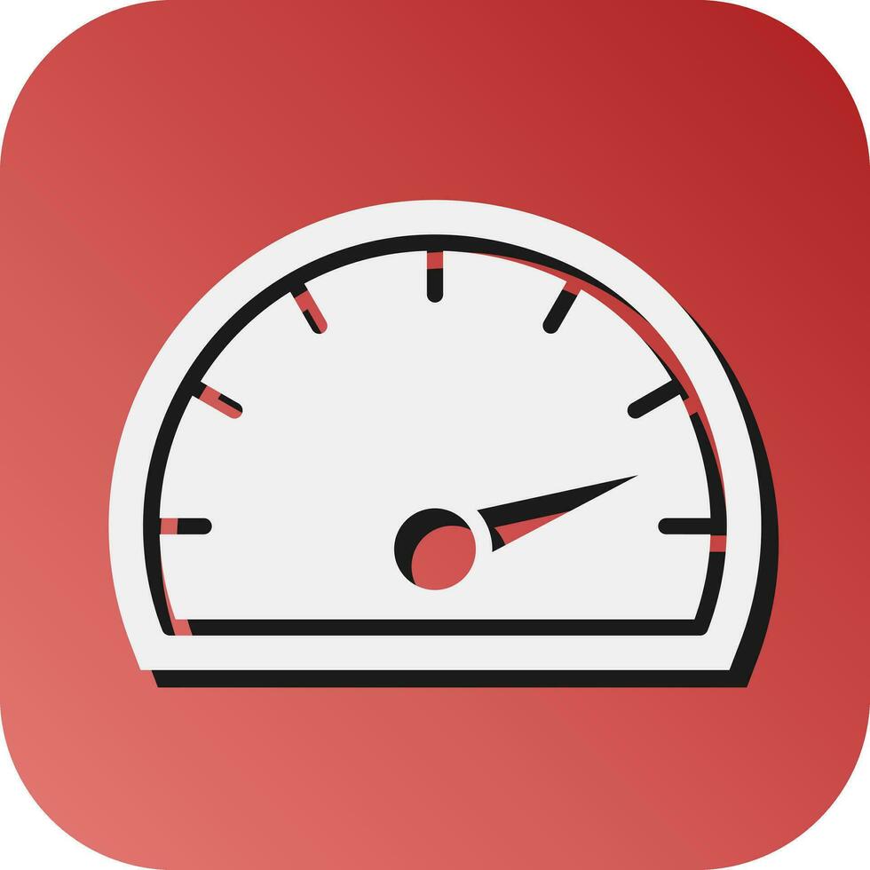 Speed  Vector Glyph Gradient Background Icon For Personal And Commercial Use.