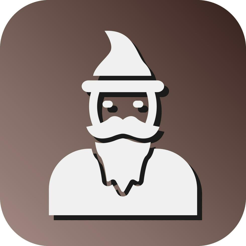 Wizard Vector Glyph Gradient Background Icon For Personal And Commercial Use.