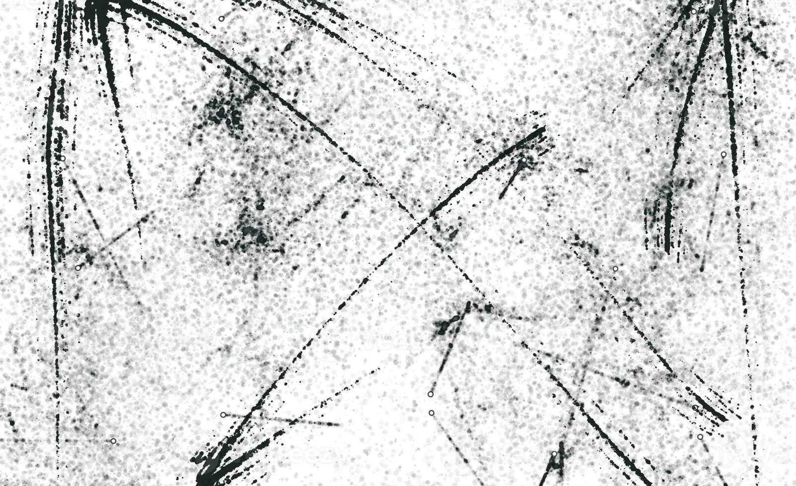 Monochrome particles abstract texture.Overlay illustration over any design to create grungy vintage effect and depth. photo