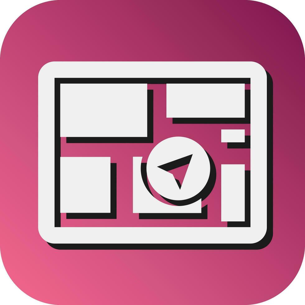 Street View  Vector Glyph Gradient Background Icon For Personal And Commercial Use.