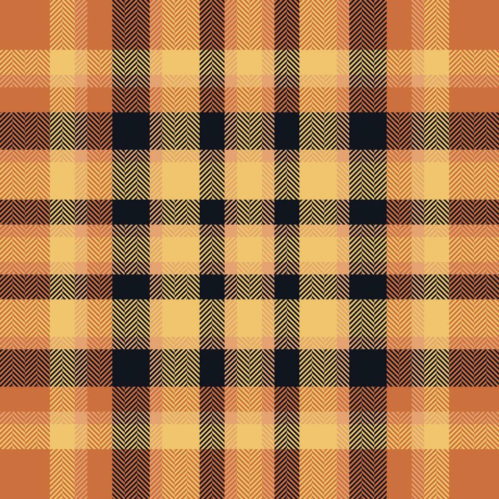 Plaid check pattern. Seamless fabric texture. Tartan textile print. vector