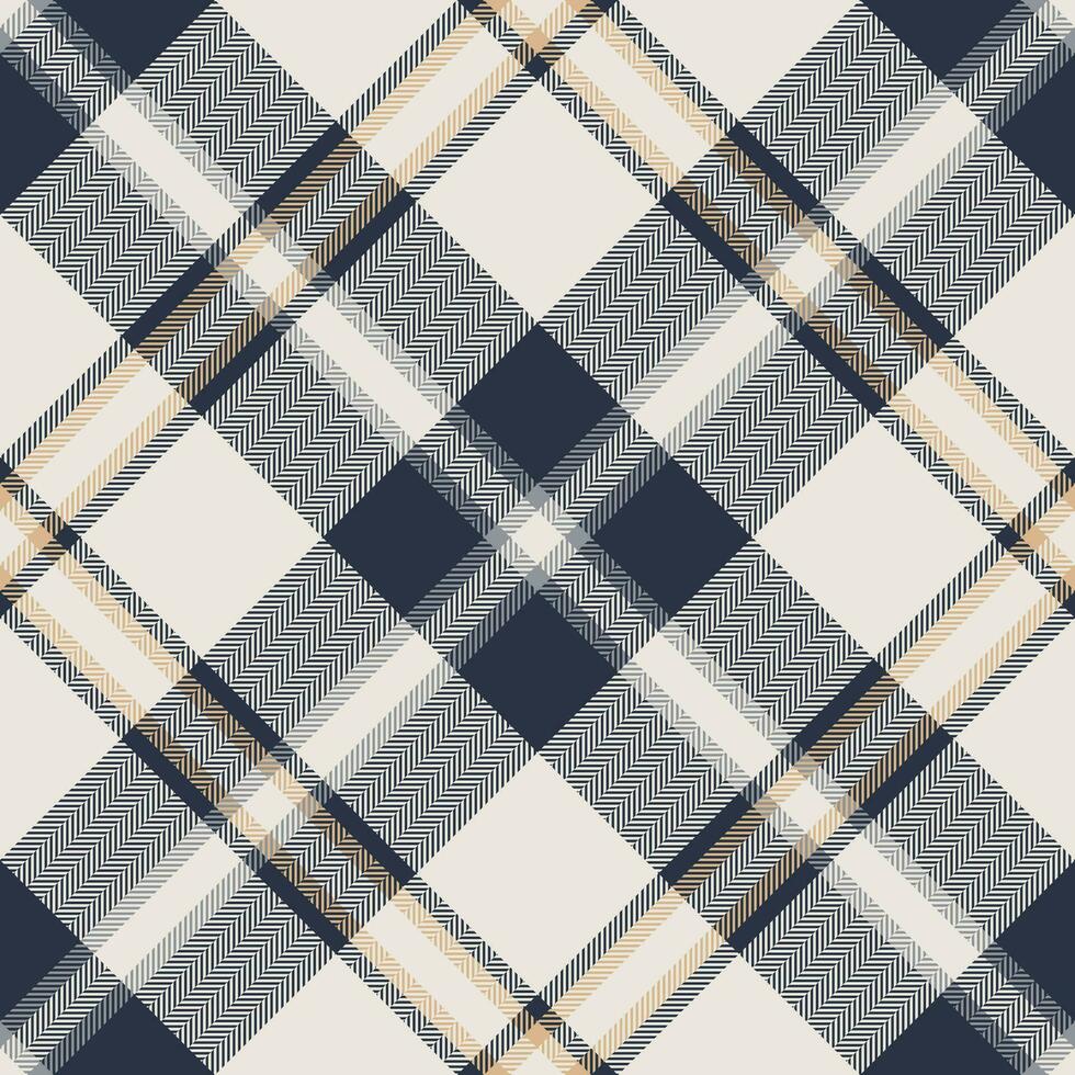 Plaid pattern vector. Check fabric texture. Seamless textile design for clothes, paper print. vector