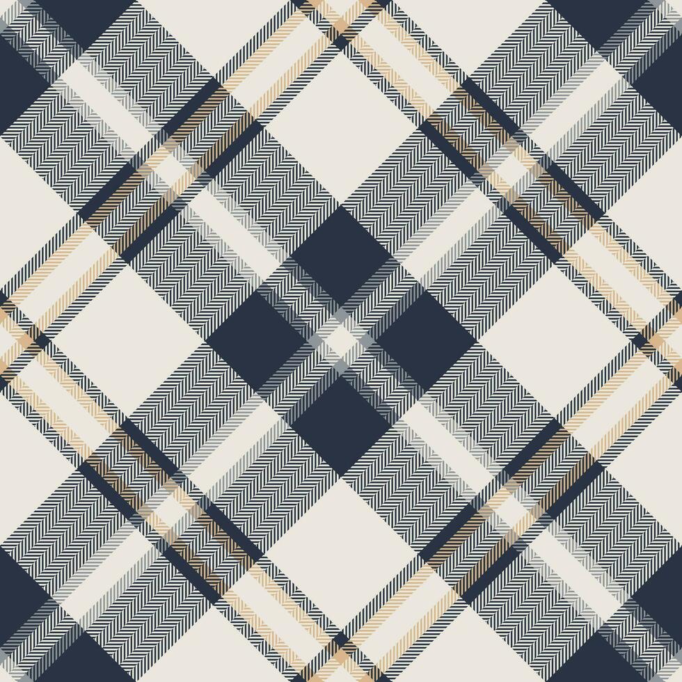 Plaid pattern vector. Check fabric texture. Seamless textile design for clothes, paper print. vector