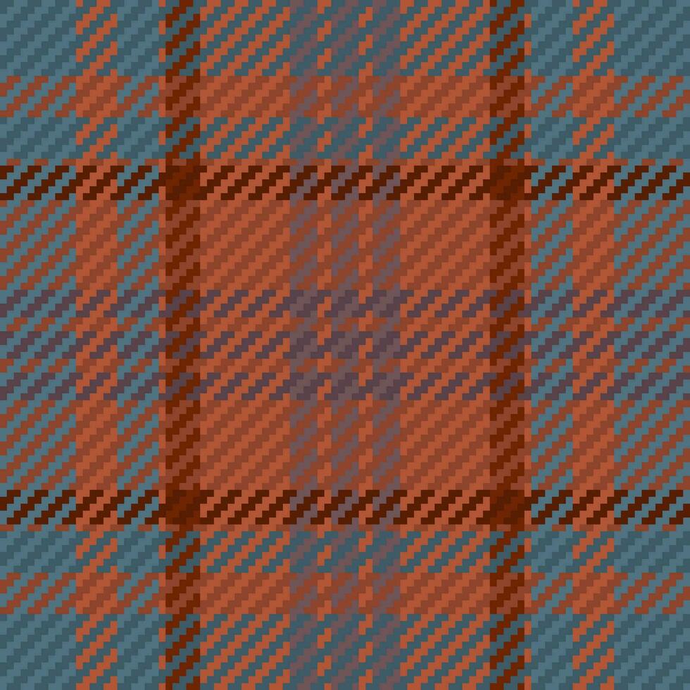 Seamless pattern of scottish tartan plaid. Repeatable background with check fabric texture. Vector backdrop striped textile print.