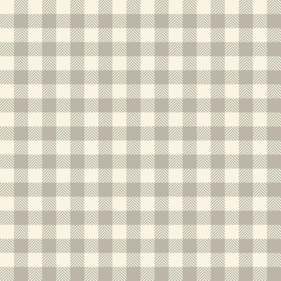 Plaid check pattern. Seamless fabric texture. Tartan textile print. vector