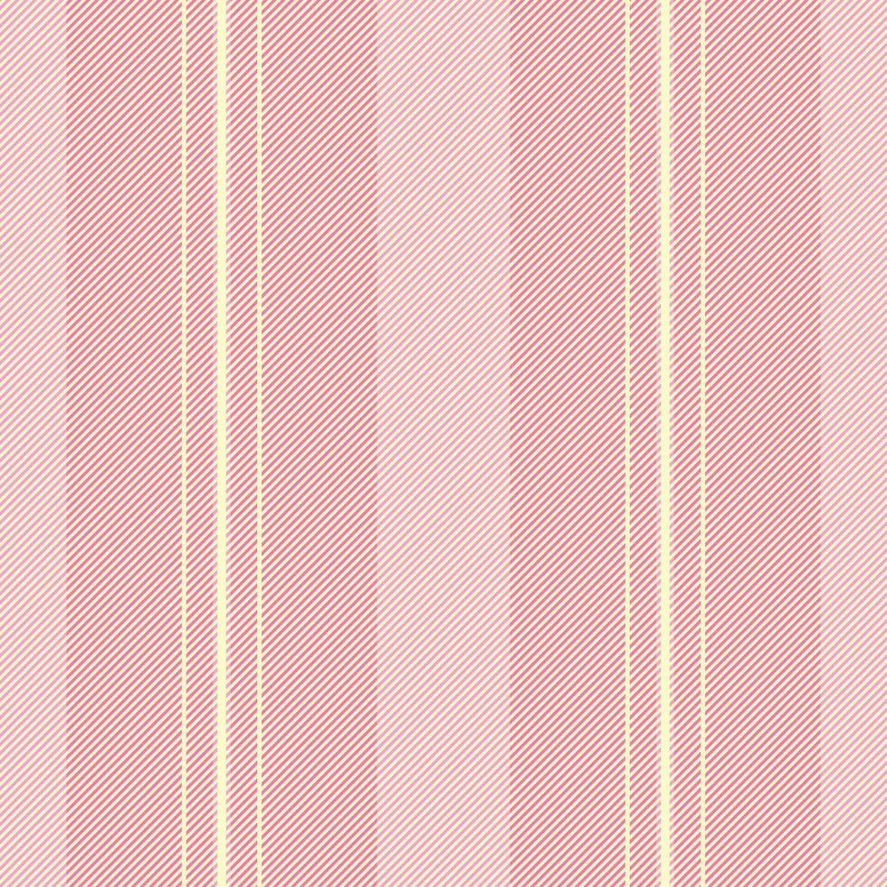 Seamless vertical pattern of stripe lines textile with a background fabric vector texture.