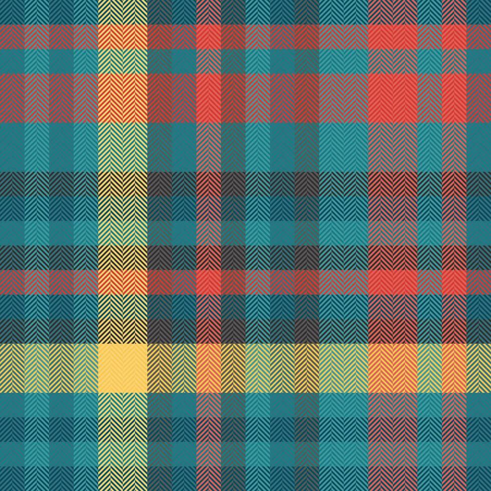 Background check plaid of fabric tartan textile with a vector seamless pattern texture.