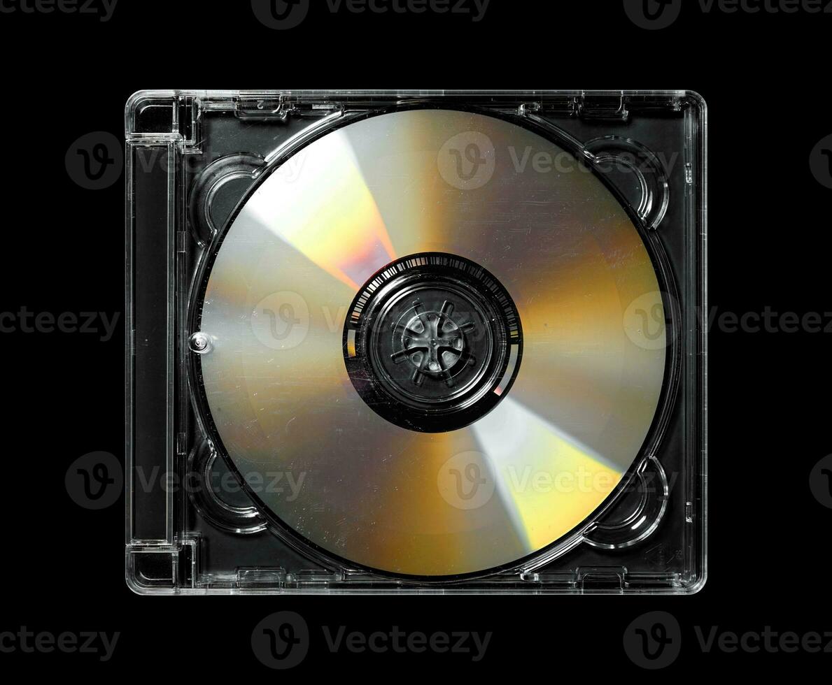 super jewel case with cd inside. cd box mockup template isolated photo