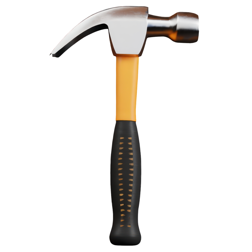 AI generated Hammer isolated on transparent background. AI Generated png