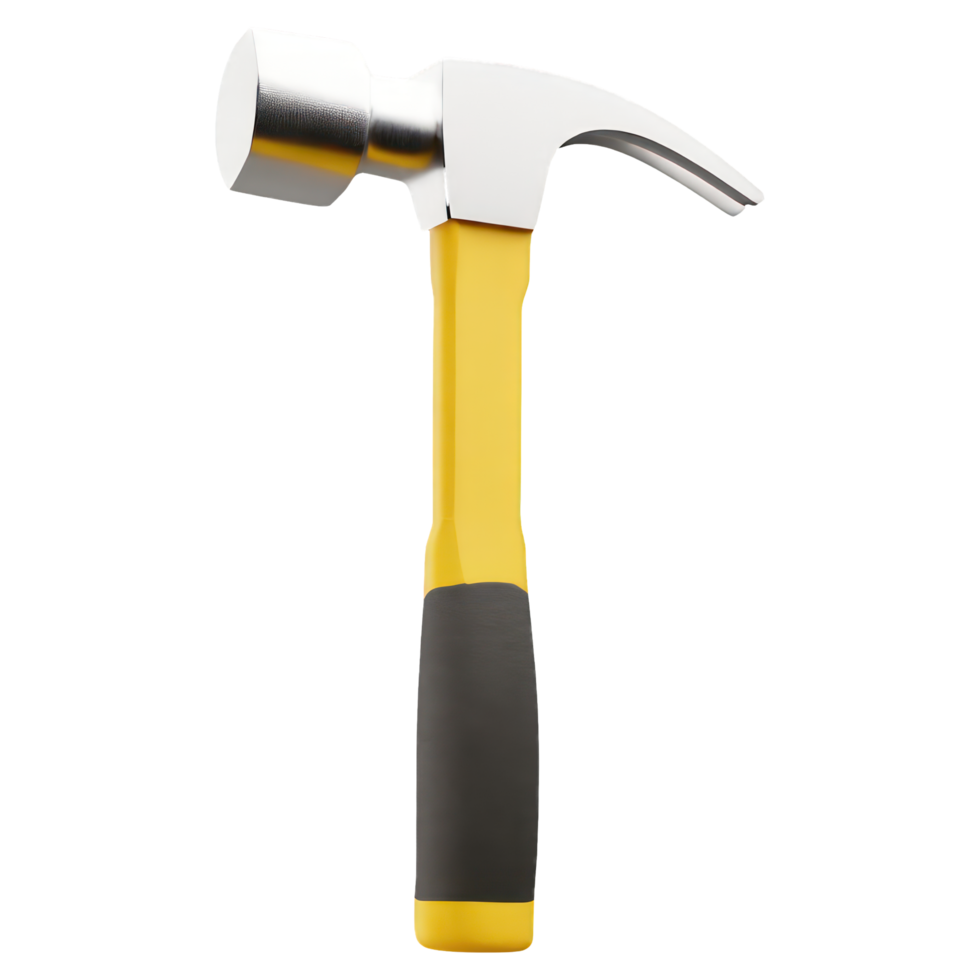 AI generated Hammer isolated on transparent background. AI Generated png