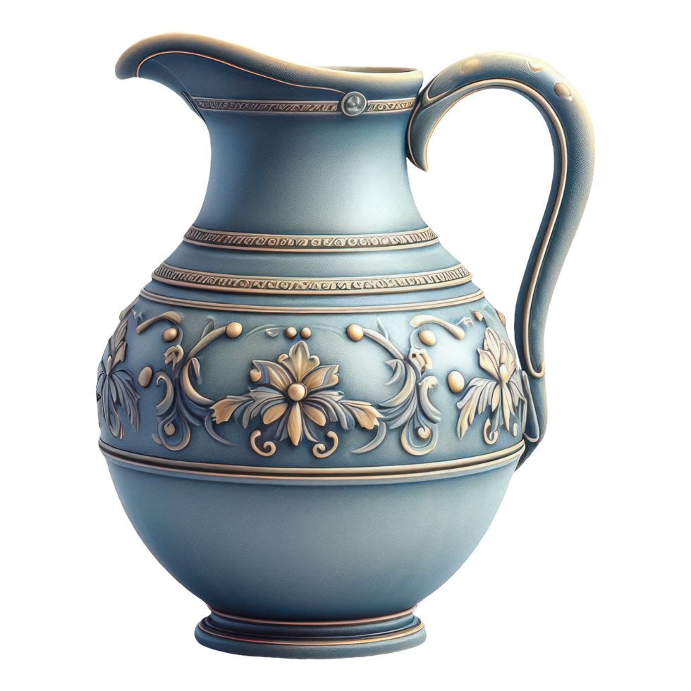 AI generated Jug isolated on transparent background. AI Generated png