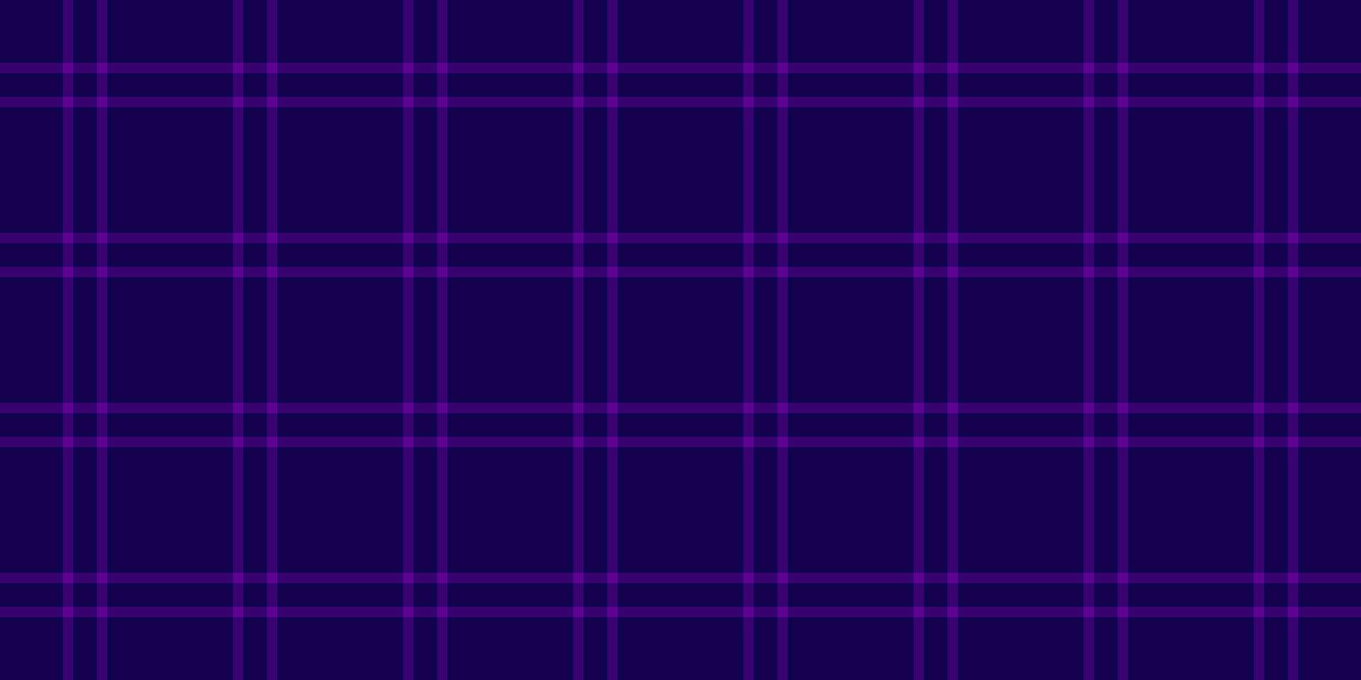 Geometry textile check tartan, cloth vector texture fabric. Vivid plaid pattern seamless background in violet and indigo colors.