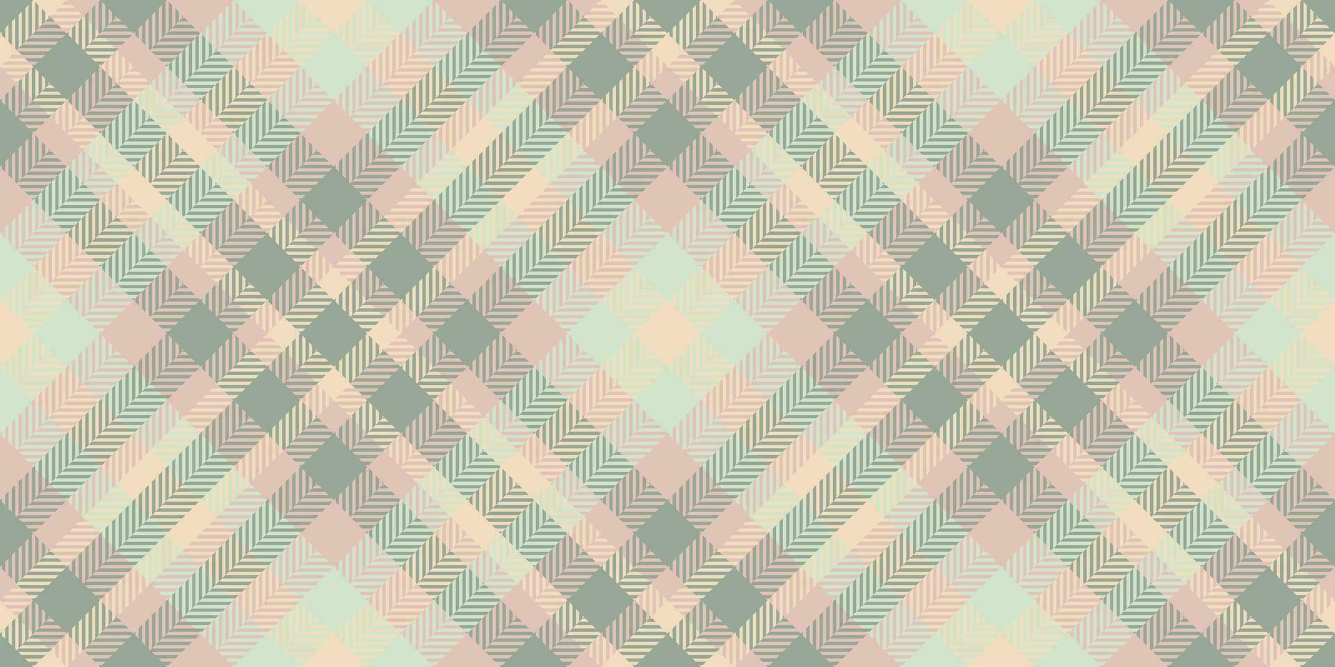 Graphical fabric texture plaid, greeting card pattern background tartan. Cultural textile seamless vector check in light and pastel colors.