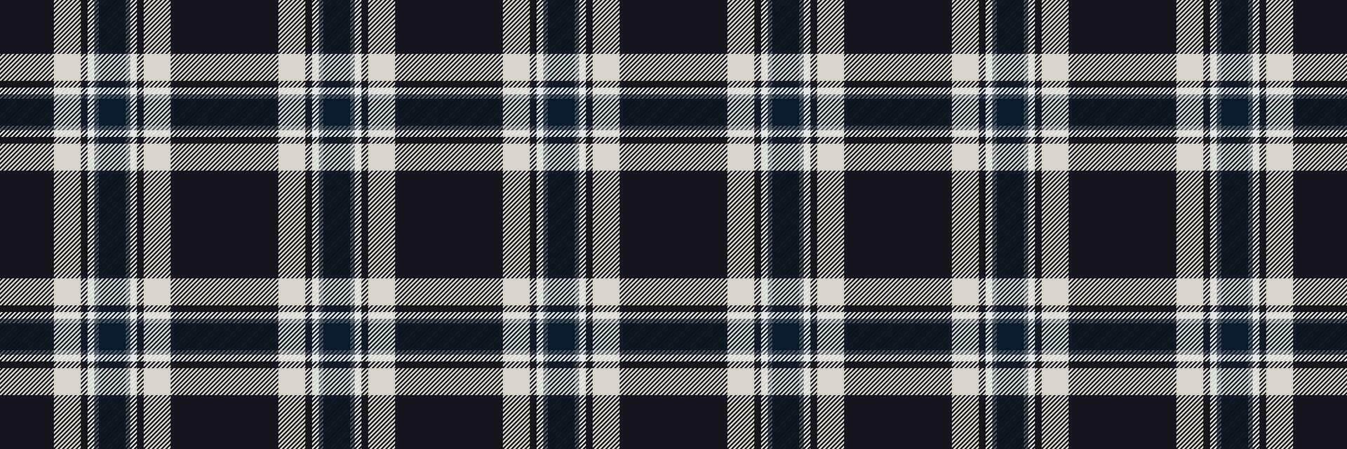 Elegant pattern texture check, improvement tartan background plaid. Veil vector seamless fabric textile in black and white colors.