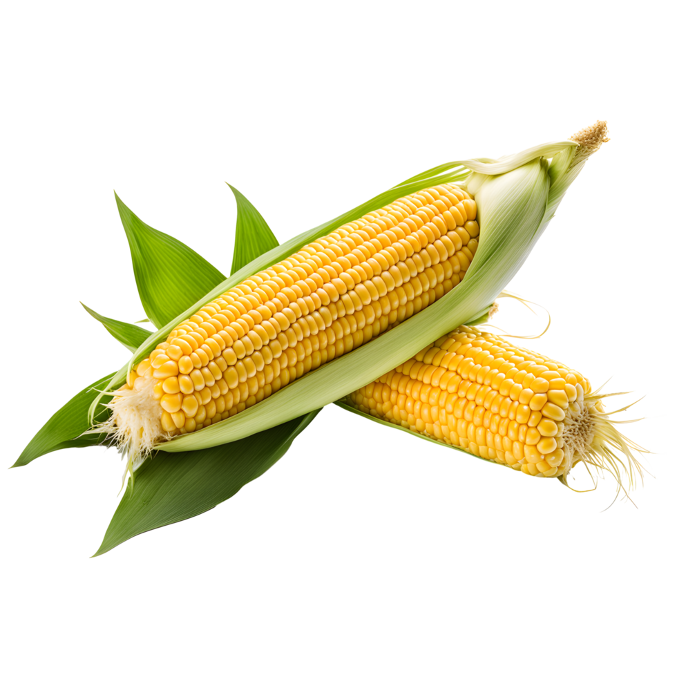 AI generated Corn Isolated on Transparent Background png