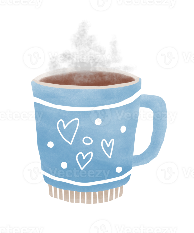 cute coffee cup drawing png